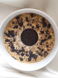 Foto resep Oreo Cheesecake Baked Oats