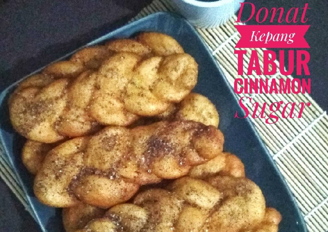 Donat Kepang /Korean Twisted Doughnut (kkwabaegi)