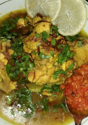 Foto resep Tulangan ayam Masak Kuning Bumbu Ebi