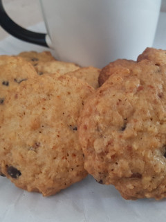 A picture of Choc chip cookies.