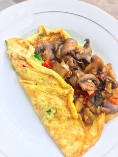 Foto resep Omelette Jamur Kancing (Champignon)