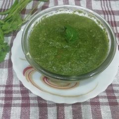 A picture of Mint & Tomato Chutney.