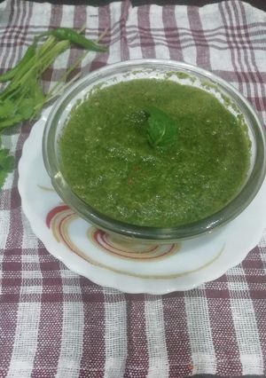 A picture of Mint & Tomato Chutney.