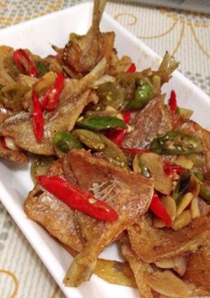 Foto resep Tumis ikan asin