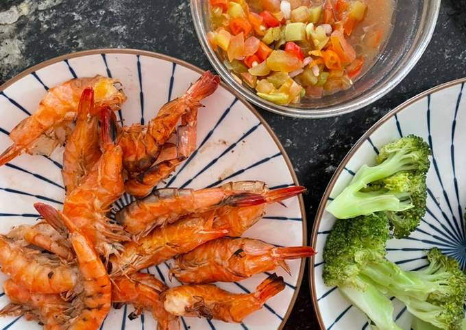 Resep: Udang Bakar Dabu Murah
