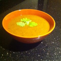 A picture of Lentils soup.