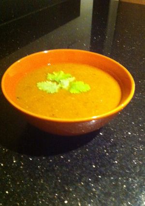 A picture of Lentils soup.