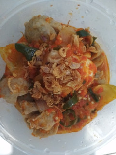 Foto resep Pentol pedas