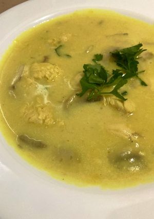 Una foto de Keto Curry amarillo