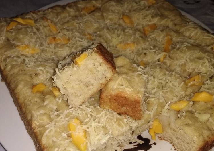 Resep Cake pisang keju nangka 😍 Anti Gagal