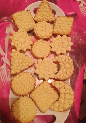 صورة لوصفة صابلي بالزيت بطوابع الزليج روعة