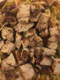 Simple pork lo mein