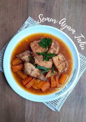 Foto resep Semur Ayam Tahu