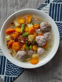 Foto resep Sup Bola Daging