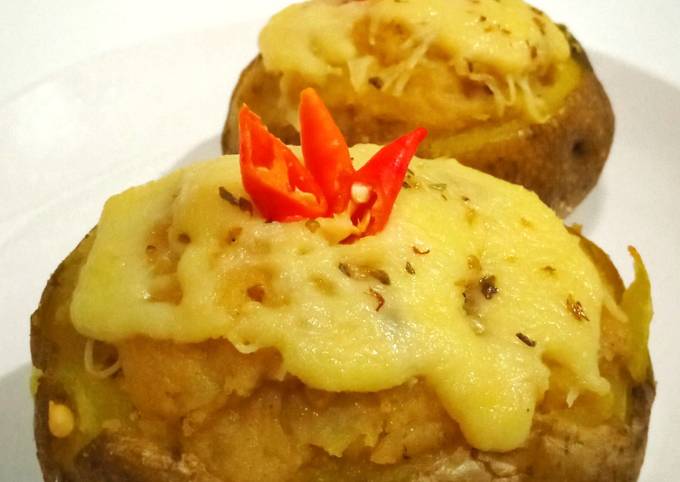 Cara Gampang Menyiapkan Kentang Keju Panggang 🥔🧀 yang Sempurna