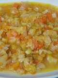 Sopa de verduras diferente
