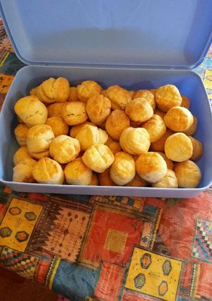 Egyszerű sajtos pogácsa recept fotója