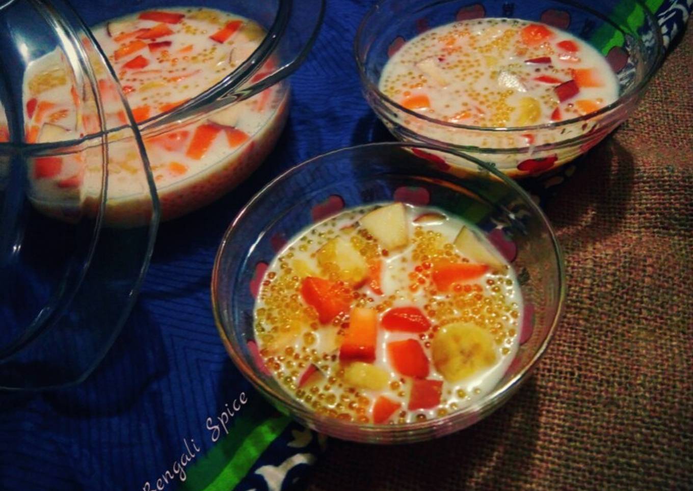 Sago/ Bengali Sabudana Dessert 🥣
