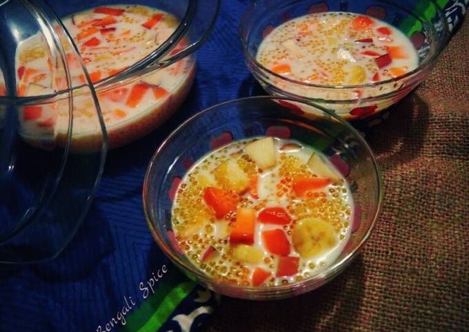 How to Make Favorite Sago/ Bengali Sabudana Dessert 🥣