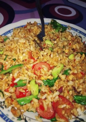 Foto resep Nasi goreng pete