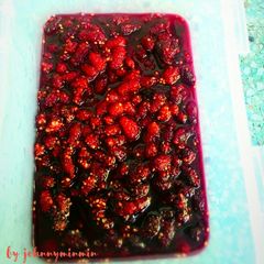 A picture of Mulberry sauce.