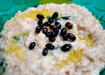 Cara Memasak Cepat Bubur Oat Jahe Kemangi Sedap