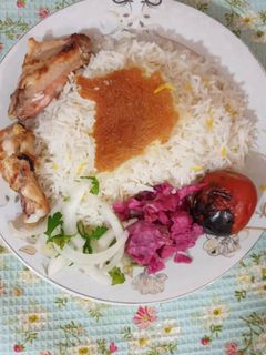 عکسی از دستور جوجه کباب🍗🍗