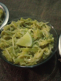 A picture of Homemade Potato noodles 🍝.
