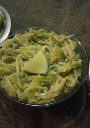 A picture of Homemade Potato noodles 🍝.