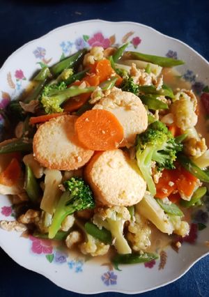 Foto resep MPASI Cah sayur tofu