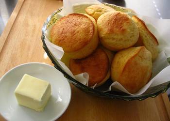 Easiest Way to Make Perfect Buttermilk Corn Muffins