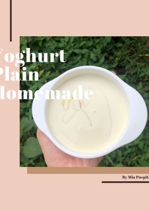 Foto resep Yoghurt Plain Homemade