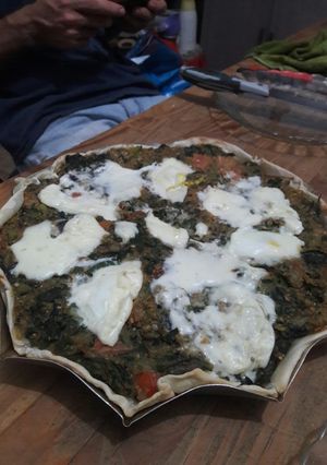 Una foto de Tarta de acelga y más verduras!!!!