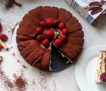 The New Way Making Recipe Tiramisu cake  Delicious and Healthy