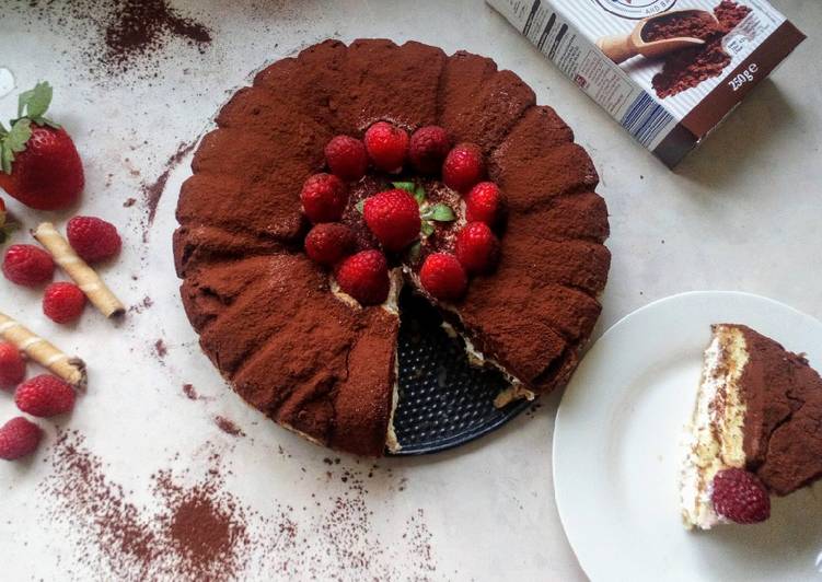 Steps to Make Favorite Tiramisu cake 😍