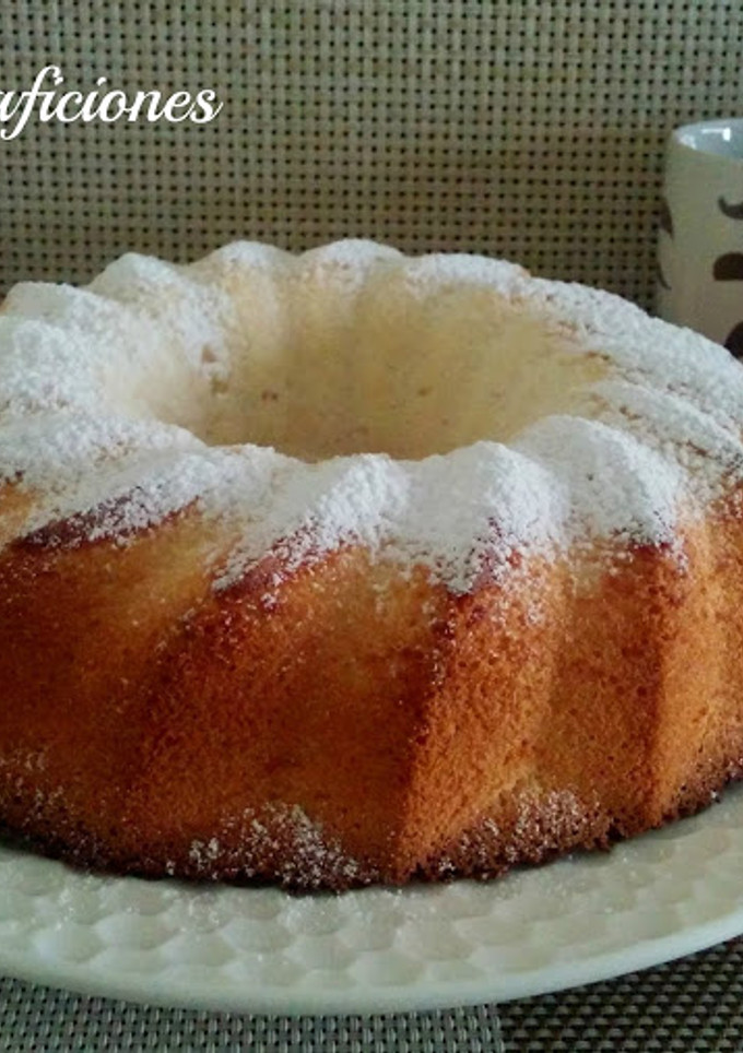 Una foto de Pastel de ángel o Angel food cake
