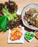 Thịt bò xào rau củ, bulgogi