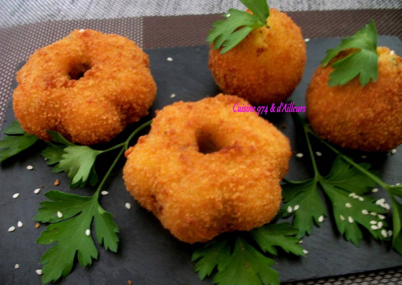 Croquettes de Pommes de terre farcies