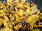 A picture of jeera aloo
