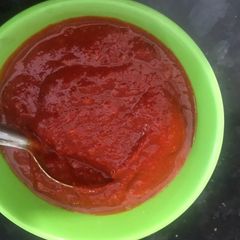 A picture of Red Chutney- Garlic Chutney.