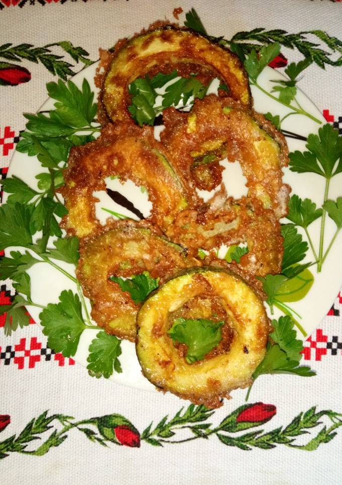 Кабачкові кільця