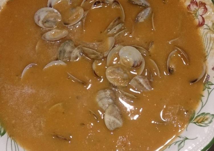 Almejas a la marinera. Riquísimas! Y fácil