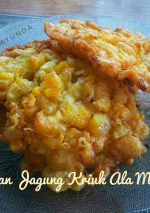 Foto resep Bakwan Jagung Kriuk Ala Menado