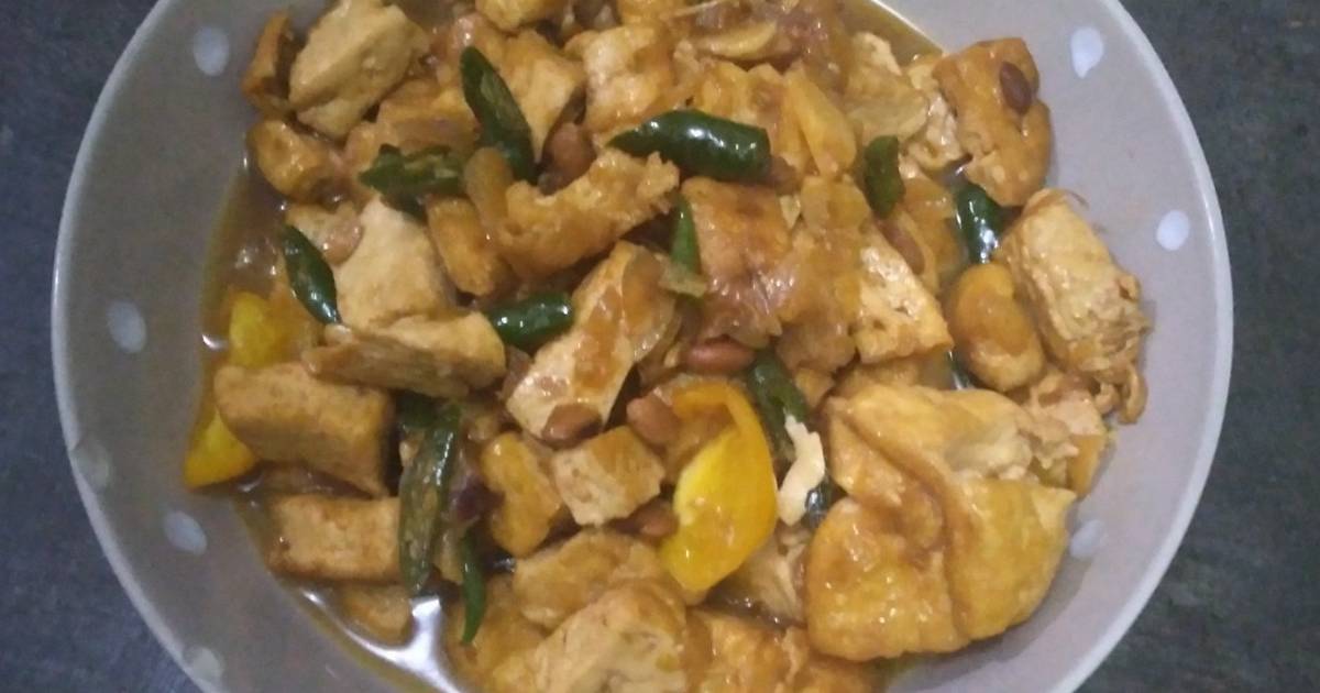 Resep Tahu Masak Tauco Oleh Novi Oppie Indriana Cookpad