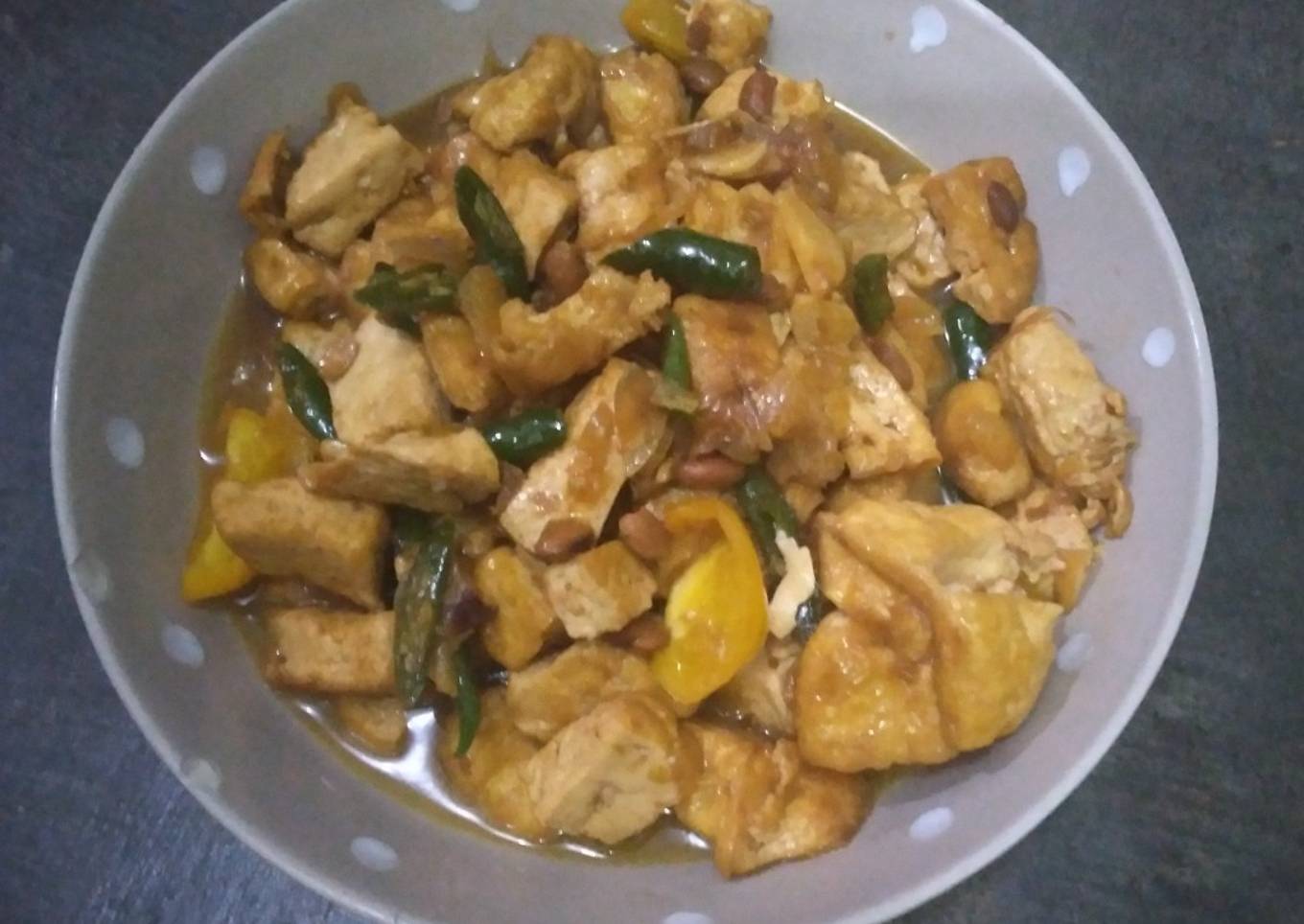 Tahu Masak Tauco