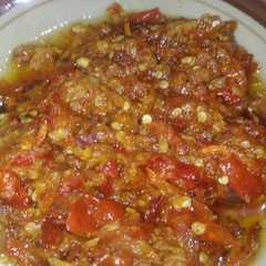 A picture of Sambal bawang simple.