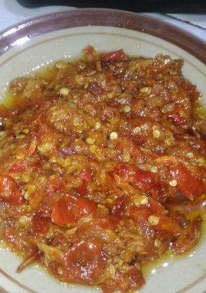 Foto resep Sambal bawang simple