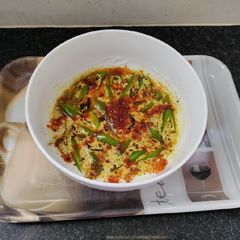 Tadke wali Mirchi Raita A picture of Tadke wali Mirchi Raita.