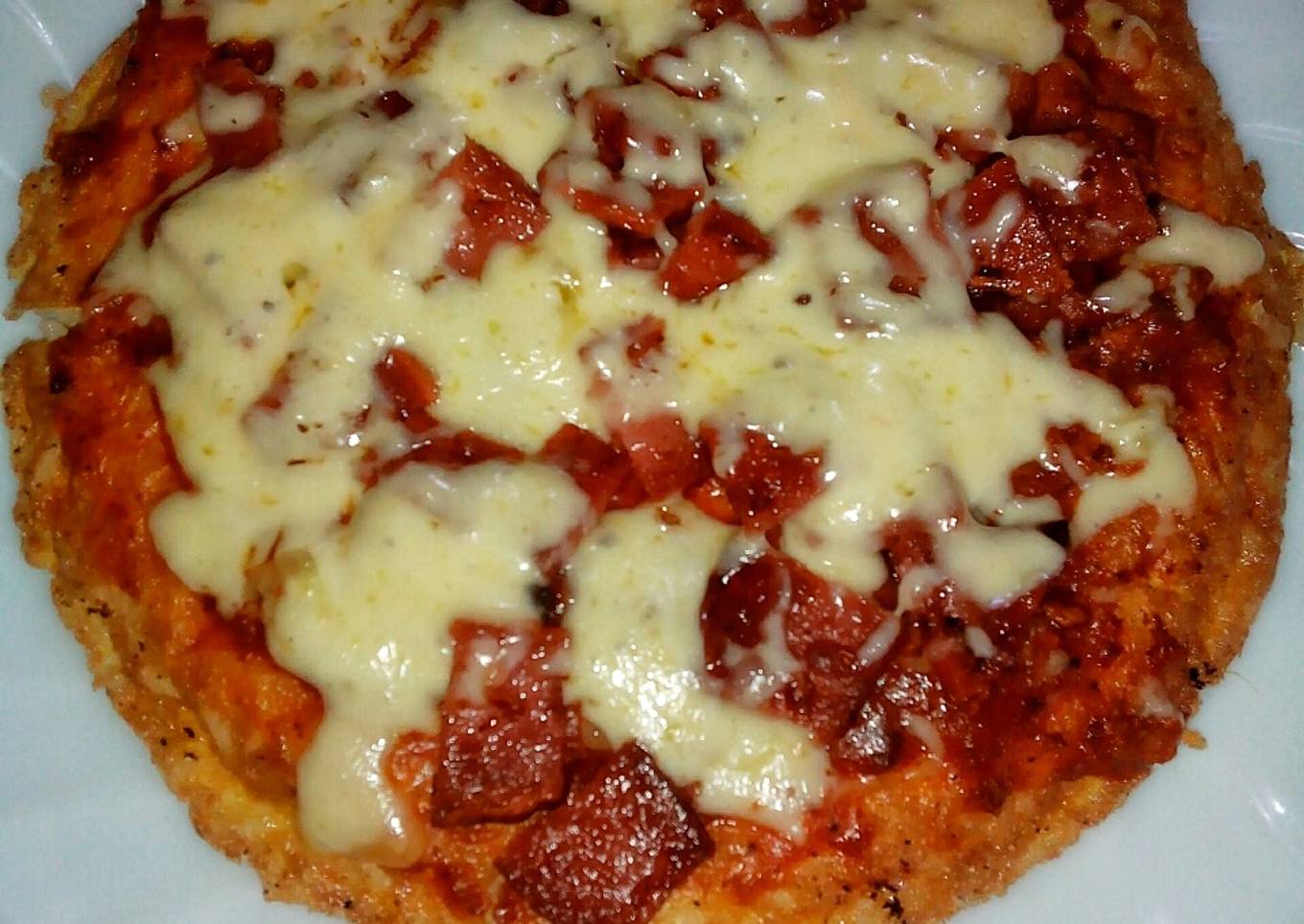 Pizza nasi ala kadarnya