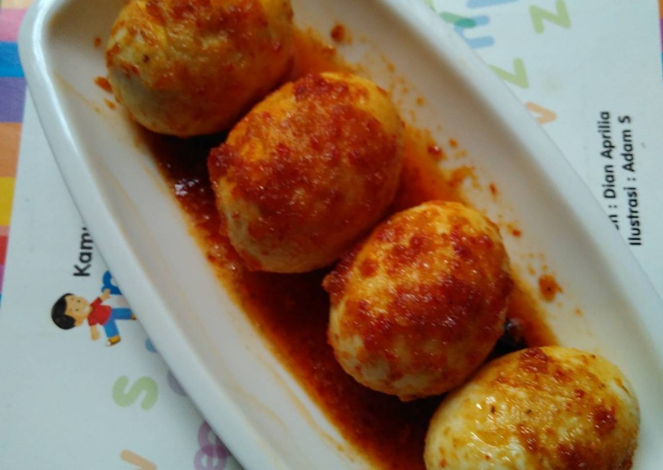 Bagaimana Membuat Telur balado Anti Gagal